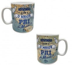 Caneca Gigante Dia do Pai Adivinha Mundo