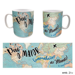 Caneca Gigante Dia do Pai Companheiro do Mundo