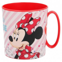 Caneca Minnie Eletric Doll Plástico 360ml