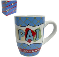 Caneca Oval Dia do Pai Tu És Tudo Para Mim