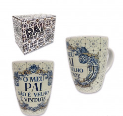 Caneca Oval Pai Vintage