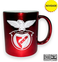 Caneca Sl Benfica Cor Metalizada