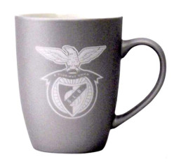 Caneca Veludo Prateada Benfica