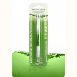 Caneta 2 Pontas Tinta Comestível Verde Azevinho Rainbow