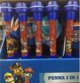 Caneta 3 em 1 da Patrulha Pata