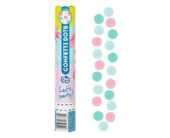 Canhão Confettis Dots 30cm