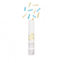 Canhão Confettis Hello Baby Azul 30cm