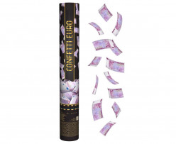 Canhão Confettis Notas Euro 40cm