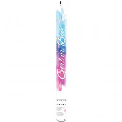 Canhão Confettis Revelação Menina 57cm