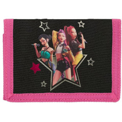 Carteira Guerreiras K-Pop Com Velcro