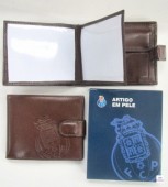 Carteira Pele Presilha FCP Porto