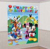 Cenário de parede Mickey Minnie e amigos