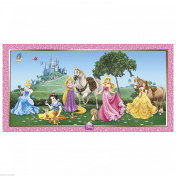 Cenário Decoração de Parede Princesas