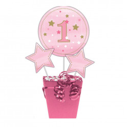 Centro Mesa Meu Primeiro Aniv Menina