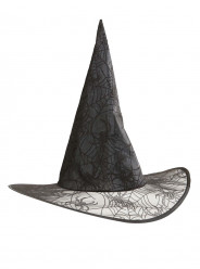 Chapéu Bruxa Teia de Aranha Adulto Halloween