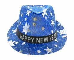 Chapéu Happy New Year Azul