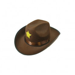 Chapeu Xerife Cowboy Adulto