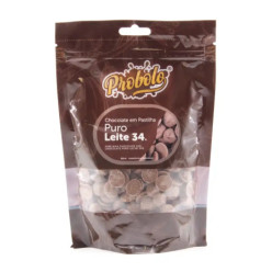 Chocolate de Leite Puro 34% Em Pastilha – 250gr