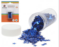Confettis Estrelas Azul 7g
