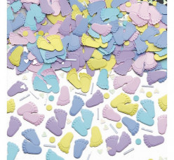 Confettis Pés de Bebé