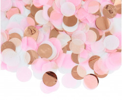 Confettis Tons de Rosa 25mm