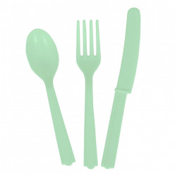 Conjunto 18 Talheres Menta