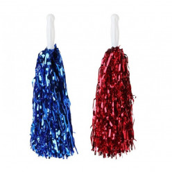 Conjunto 2 Pompons Cheerleader Carnaval