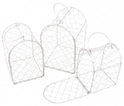 Conjunto 3 Gaiolas Metal