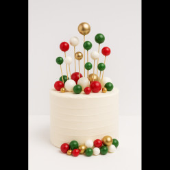 Conjunto 32 Bolas Decorativas Natal