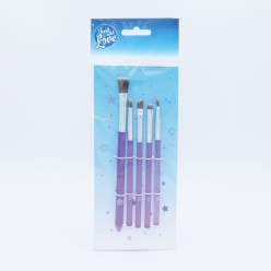 Conjunto 5 Pinceis Decoração Bolo