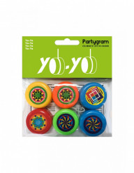 Conjunto 6 Yo-yos Brinde