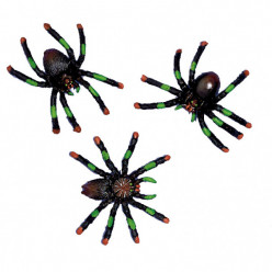 Conjunto 8 Aranhas Halloween