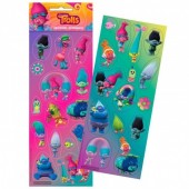 Conjunto autocolantes Trolls Fun sortido