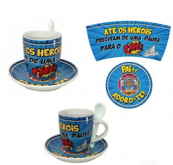 Conjunto Café Dia do Pai