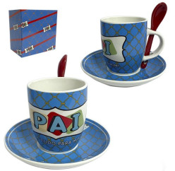 Conjunto Café Pai Tu És Tudo Para Mim