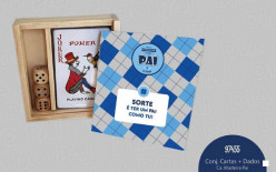 Conjunto Cartas+Dados Dia do Pai