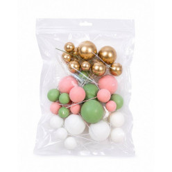 Conjunto de 32 Bolas Decorativas Baby Shower