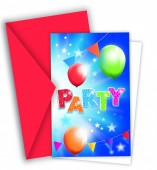 Convites Fabulous Party - 6 Und