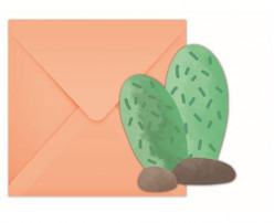 Convites Lamas 6 unid