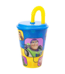 Copo c/ Palhinha Toy Story 5 - 430ml