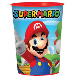 Copo Plástico Super Mario Bros