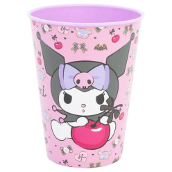 Copo Reutilizável Hello Kitty Kuromi 260ml
