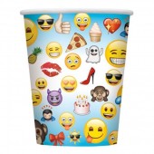 Copos Emoji 270ml - 8 Und