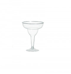 Copos Margarita 325ml em plastico transparente