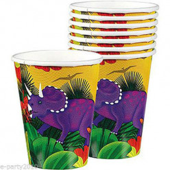 Copos Pré-Histórico Dinossauros - 8 und