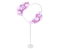 Coração Moldura Decorativa em Pé