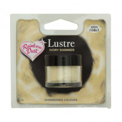 Corante Alimentar em Pó com Brilho Ivory Shimmer RD