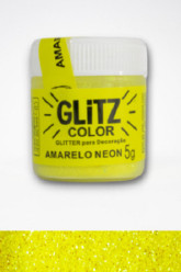 Corante Glitz Color Amarelo Neon Fab 5g