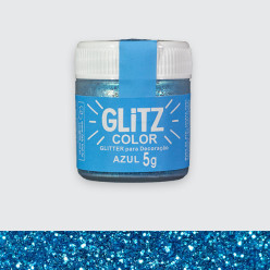 Corante Glitz Color Azul Fab 5g