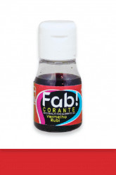 Corante Líquido Vermelho Rubi FAB 10ml
